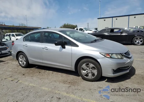 2015 Honda Civic Lx из США, поврежденный, VIN 19XFB2F54FE091101
